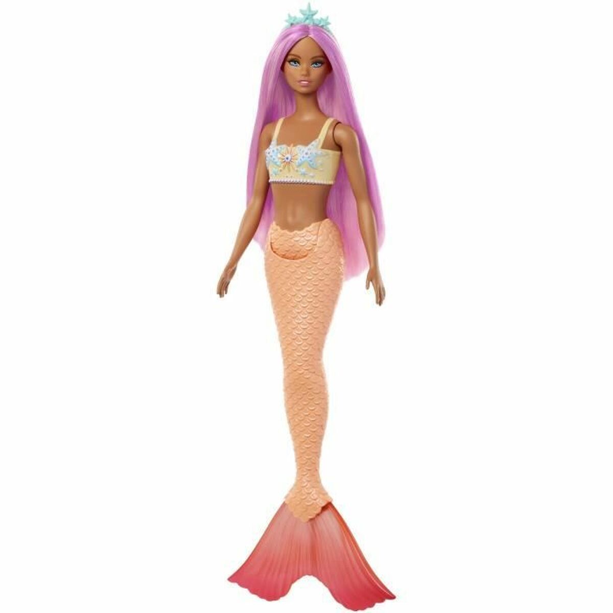 Poupée Barbie Sirene Rose-0