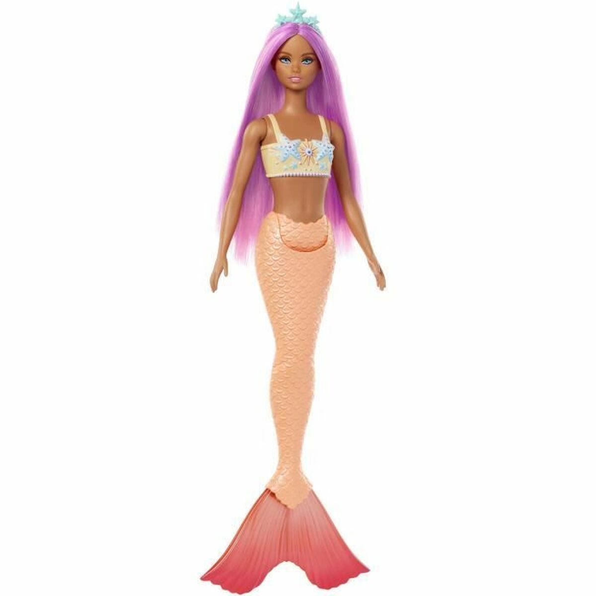 Poupée Barbie Sirene Rose-2