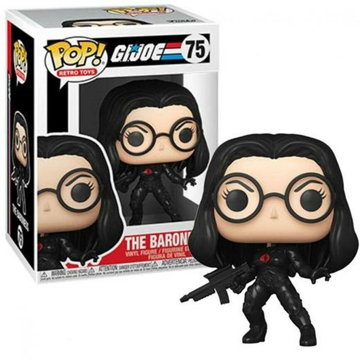 Boneco Funko Pop! Gi Joe La Baronesa Nº75-0