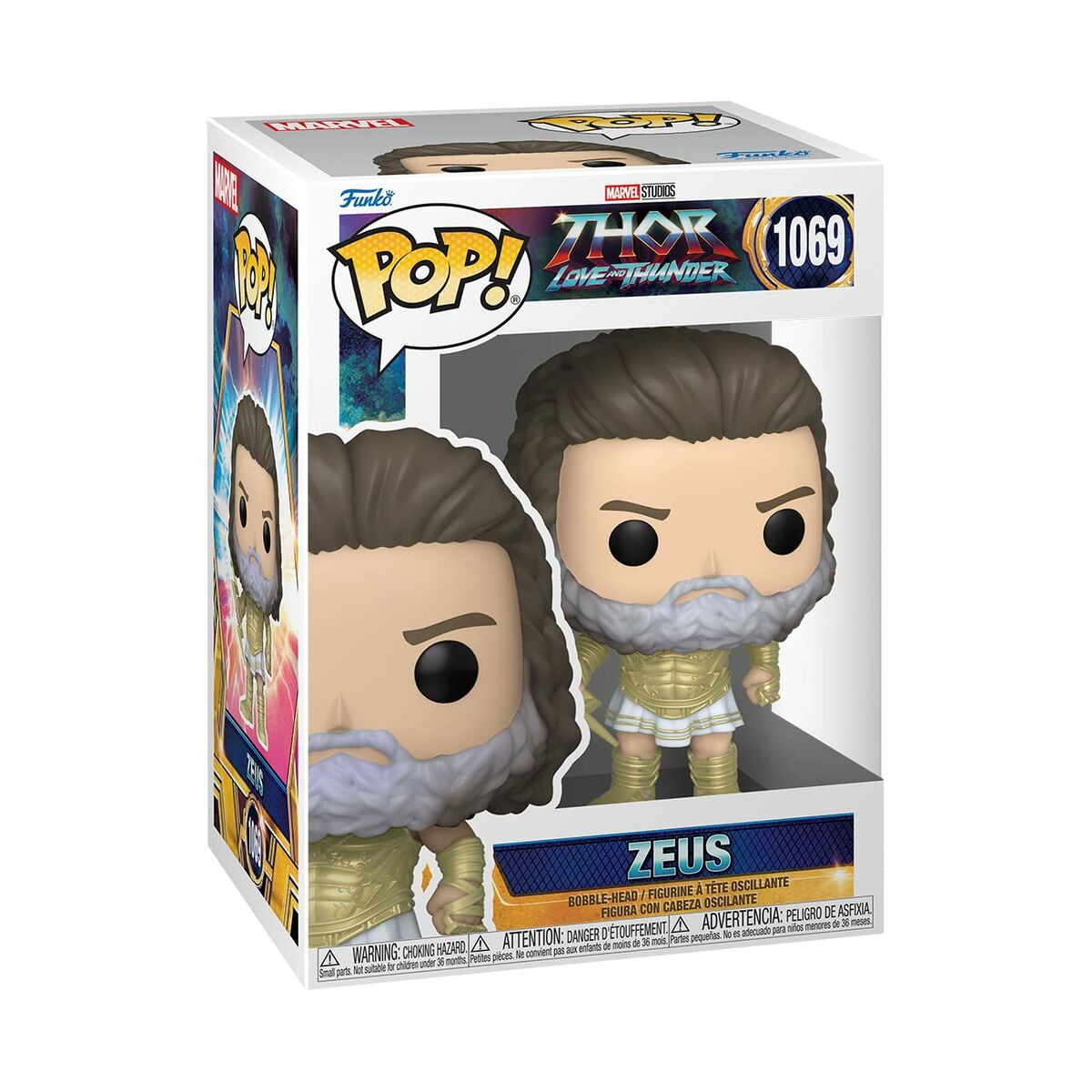 Sammelfigur Funko Pop! MARVEL THOR LOVE & THUNDER ZEUS-0