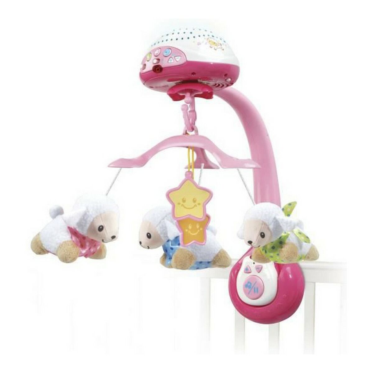 Babyspeeltje Vtech Baby Sheep Count Roze Plastic Wieg voor baby's-0