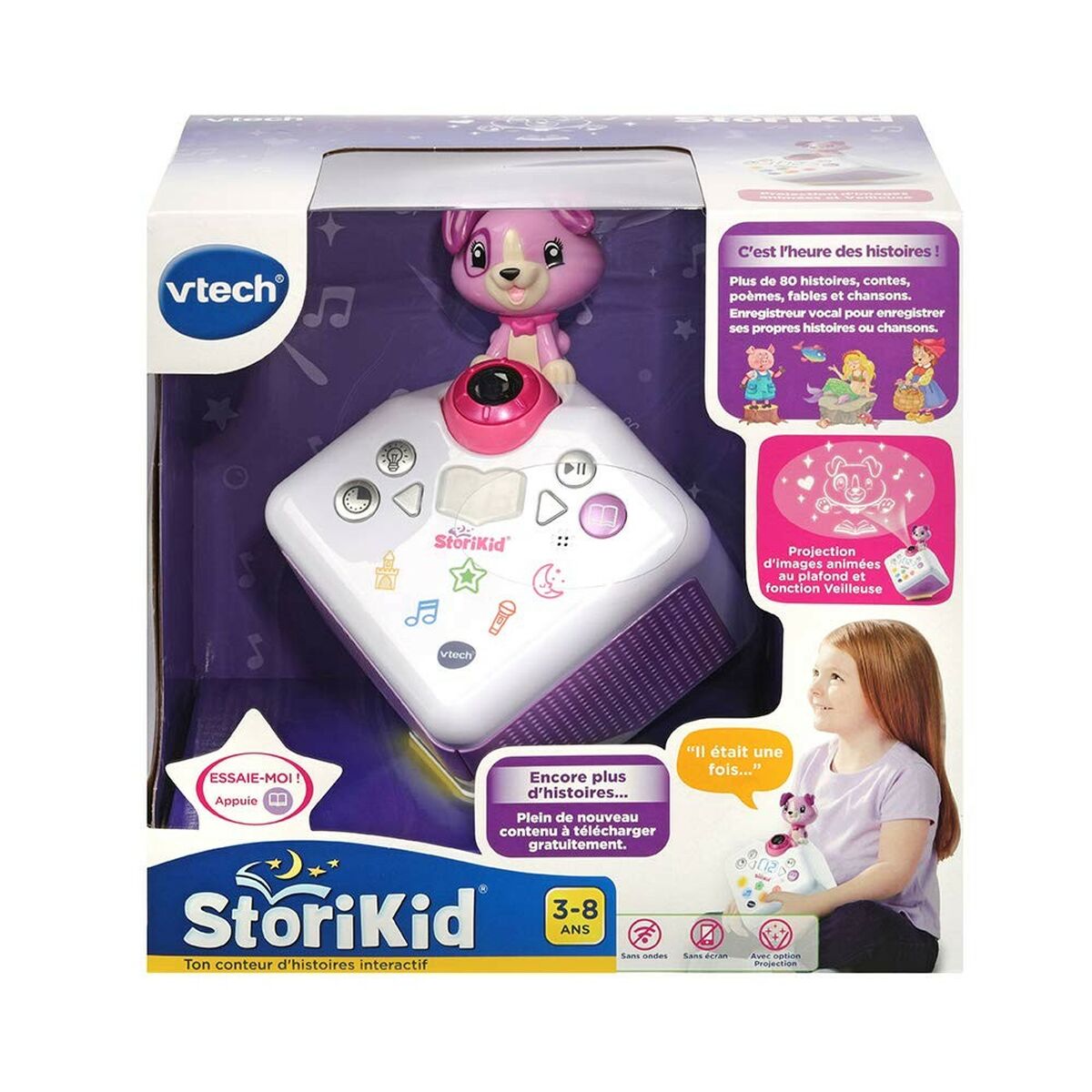 Budilica Vtech Storikid Projektor-1