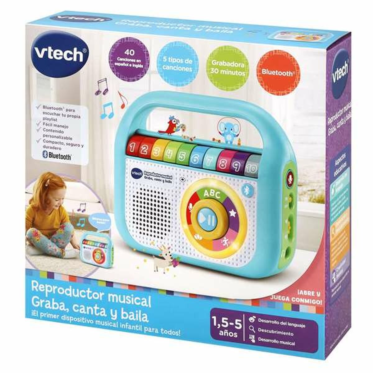 Soiva lelu Vtech Bluetooth Ääni-0