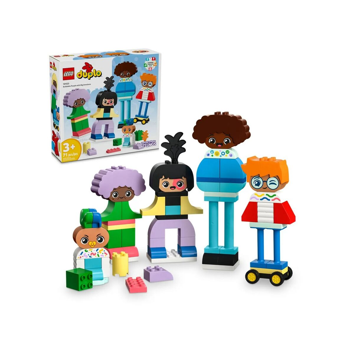 Építő készlet Lego Duplo Buildable People with Big Emotions Többszínű-0