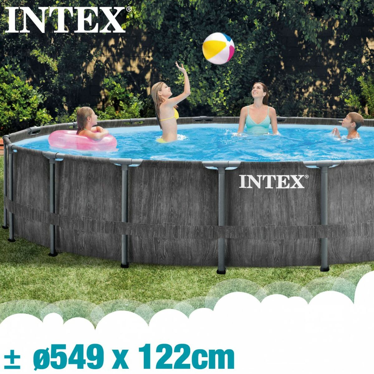 Bassein Eemaldatav Intex Baltik 549 x 122 x 549 cm-5