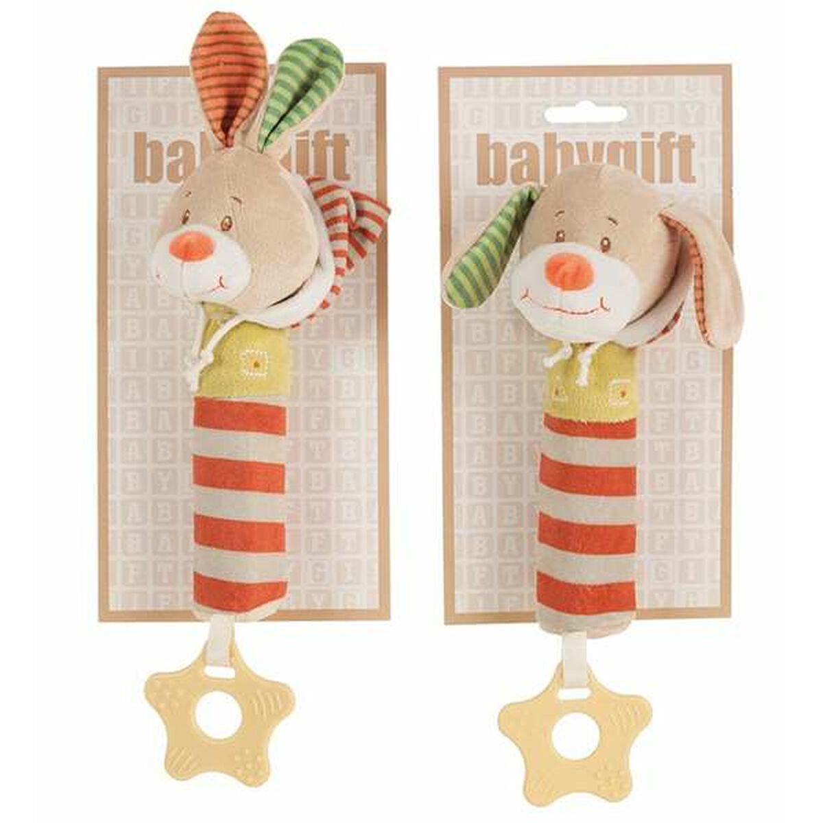 Teething Rattle for Babies Babygift 25 cm 25cm-0