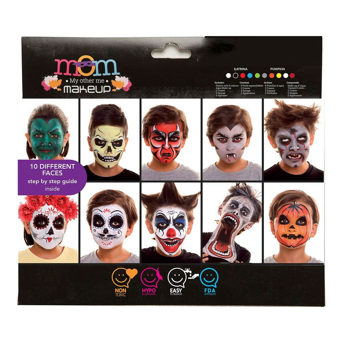 Set de Maquillage My Other Me Deluxe Enfant Halloween (20 x 23 x 2 cm)-0