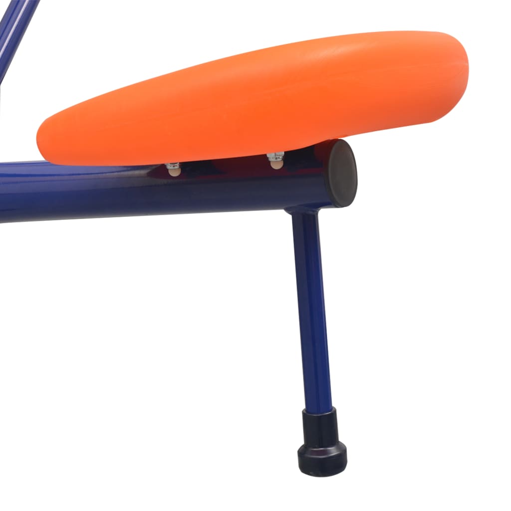 vidaXL 360-Degree Rotating Seesaw Orange-3