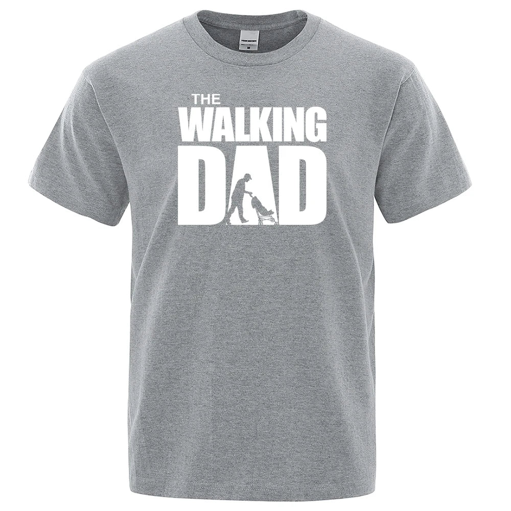 "The Walking Dad" Printed Novelty T-Shirt