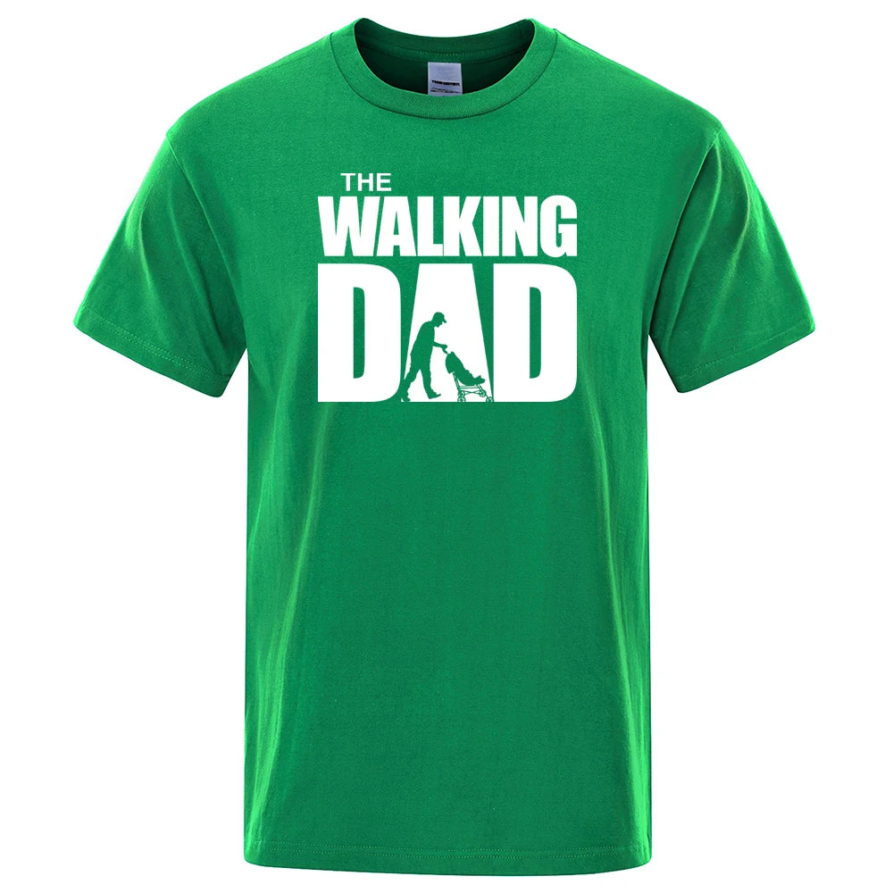 "The Walking Dad" Printed Novelty T-Shirt