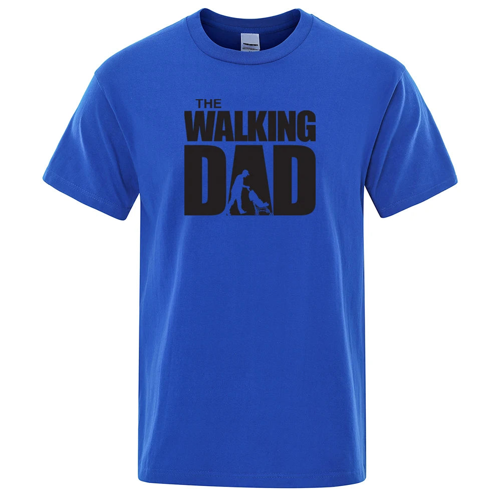 "The Walking Dad" Printed Novelty T-Shirt