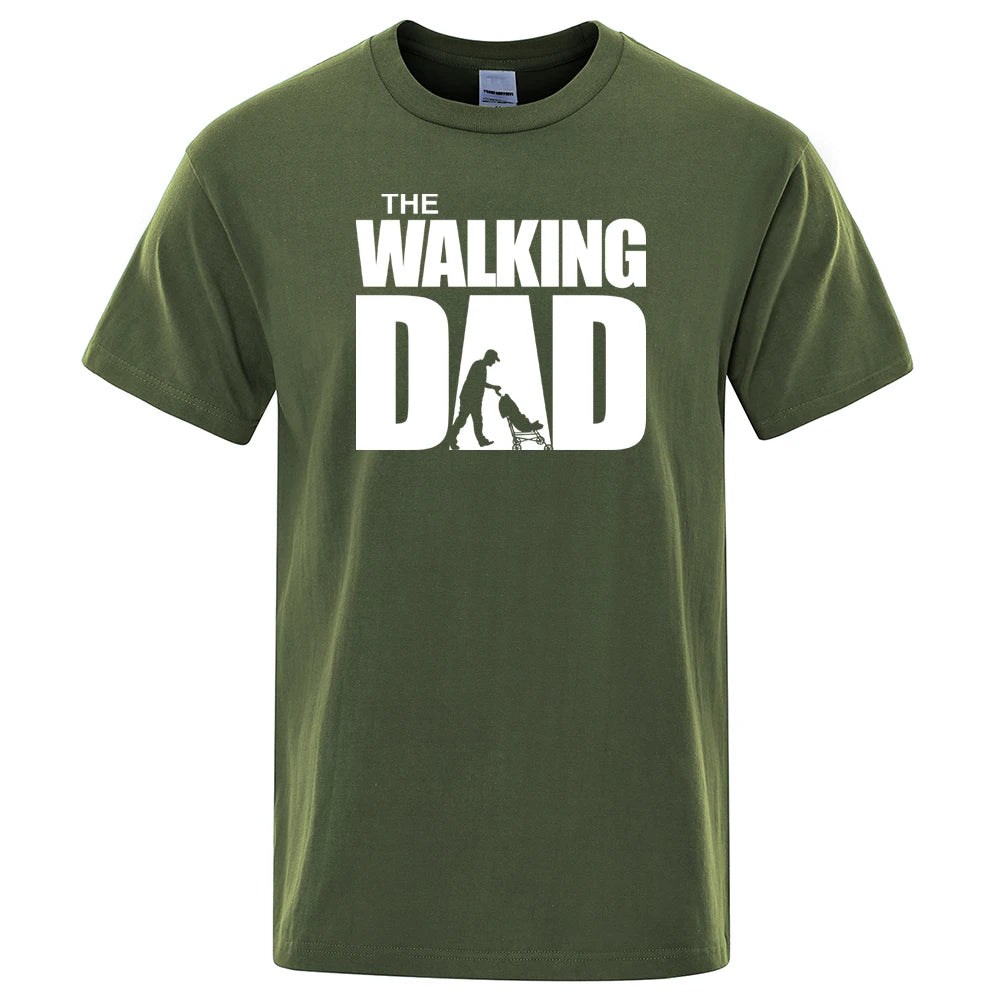 "The Walking Dad" Printed Novelty T-Shirt