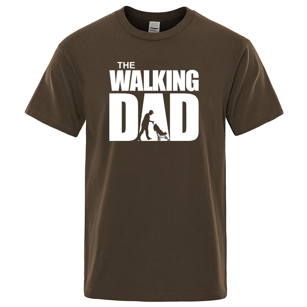 "The Walking Dad" Printed Novelty T-Shirt