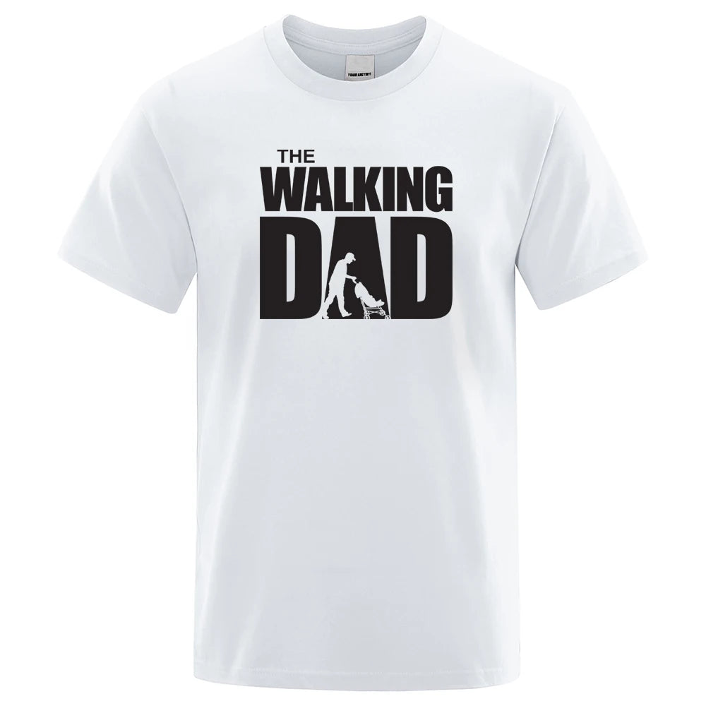 "The Walking Dad" Printed Novelty T-Shirt