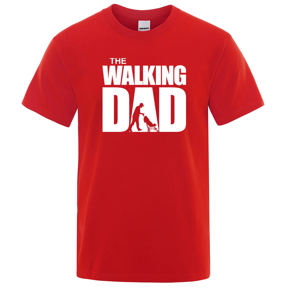 "The Walking Dad" Printed Novelty T-Shirt