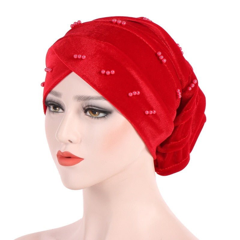 New Woman Hijabs Turban Head Cap Hat Beanie Ladies Hair Accessories Muslim Scarf Cap Hair Loss