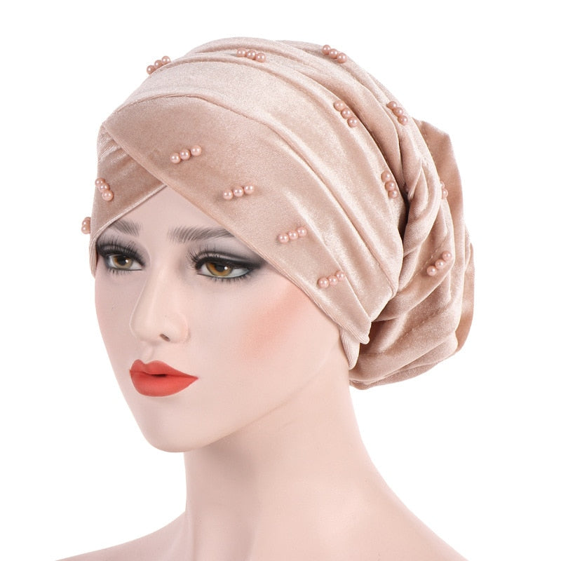 New Woman Hijabs Turban Head Cap Hat Beanie Ladies Hair Accessories Muslim Scarf Cap Hair Loss