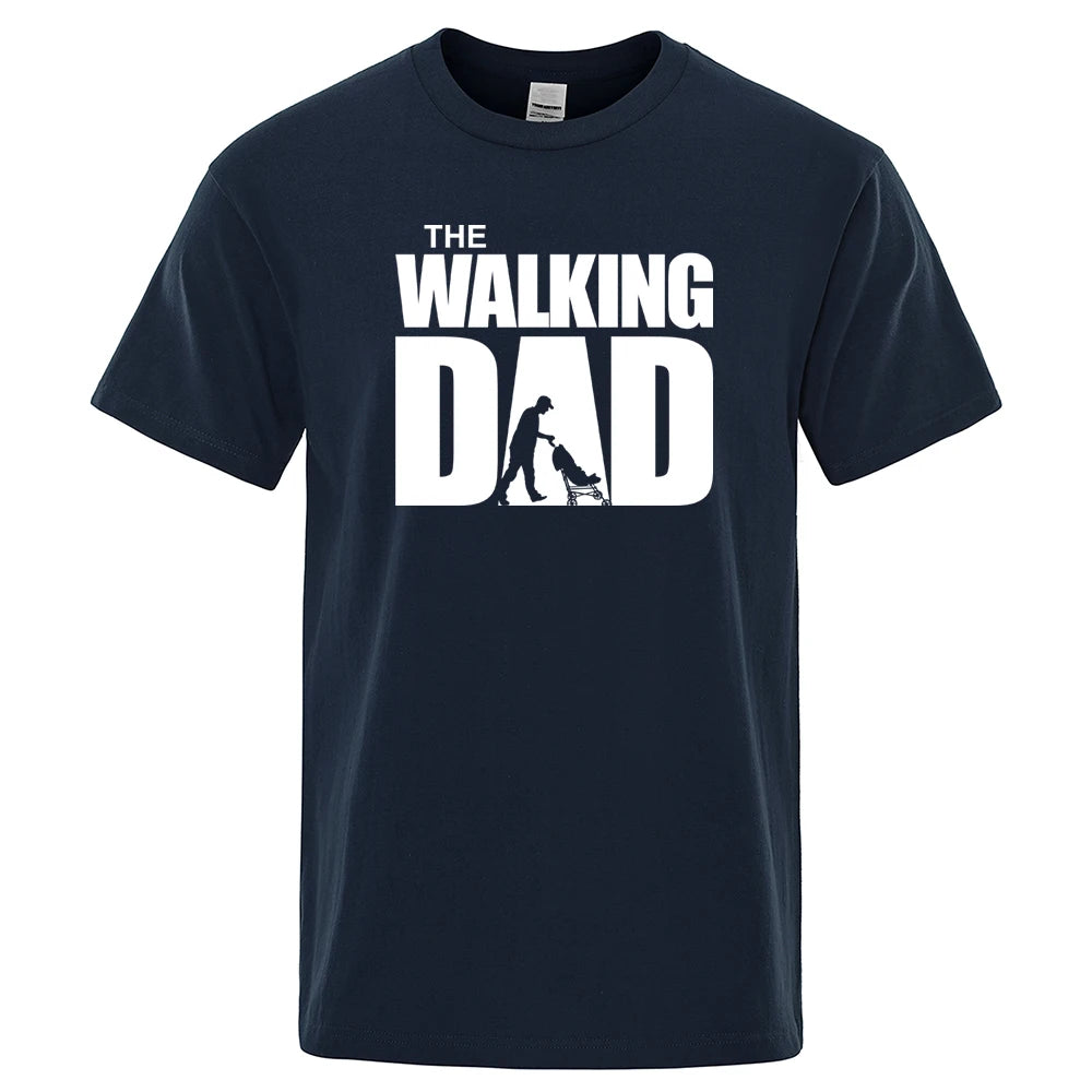 "The Walking Dad" Printed Novelty T-Shirt