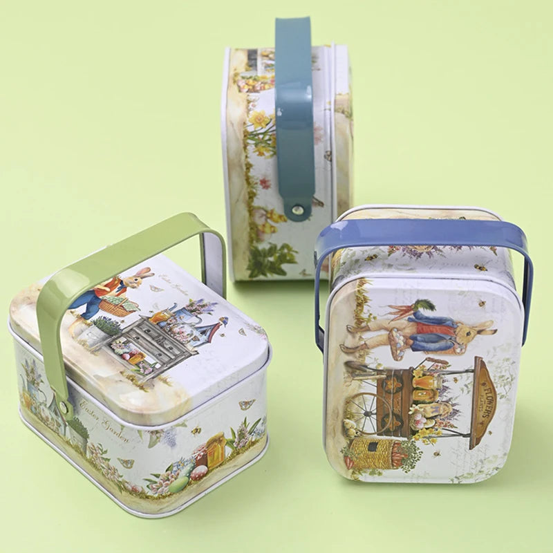 Easter Themed Decorative Storage Gift Tins