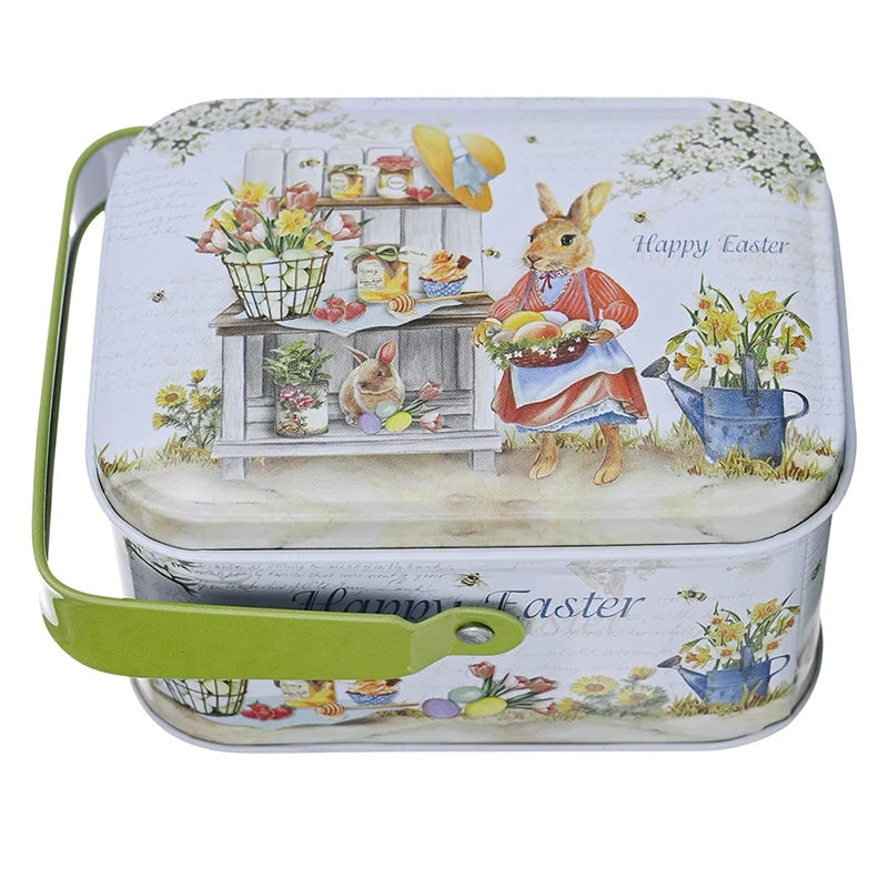 Easter Themed Decorative Storage Gift Tins