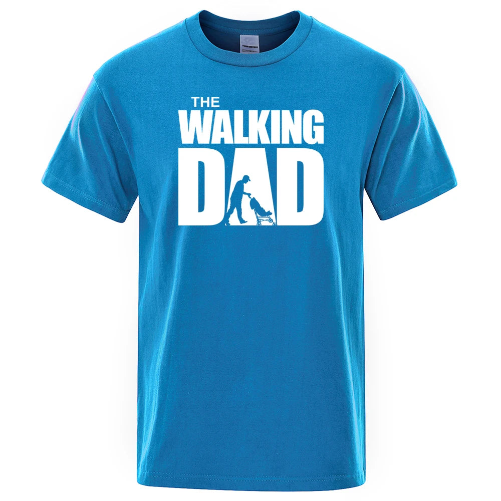 "The Walking Dad" Printed Novelty T-Shirt