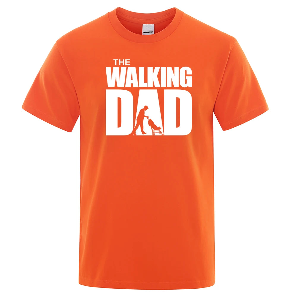 "The Walking Dad" Printed Novelty T-Shirt