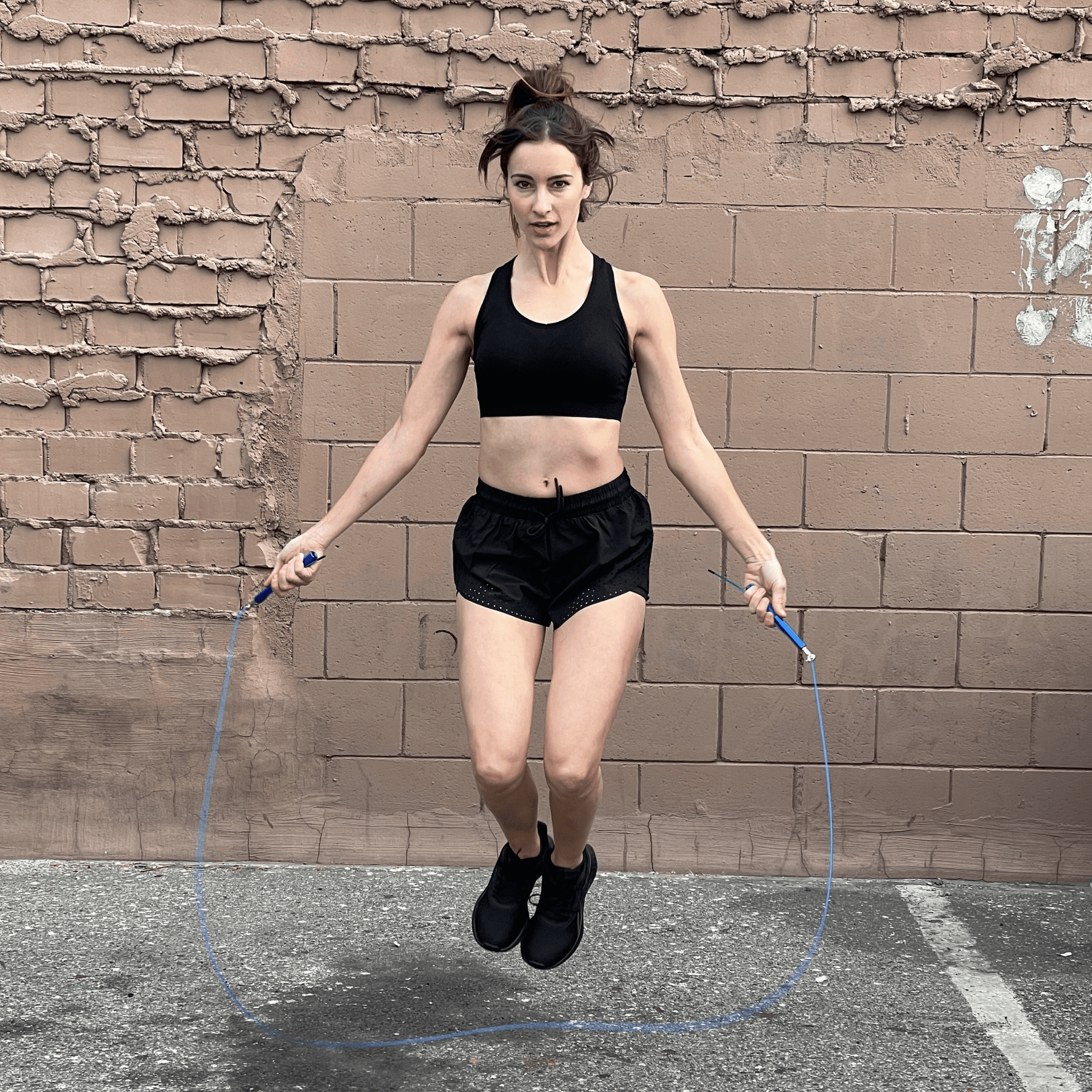 Weighted Jump Rope with Adjustable Steel Wire Cable-10