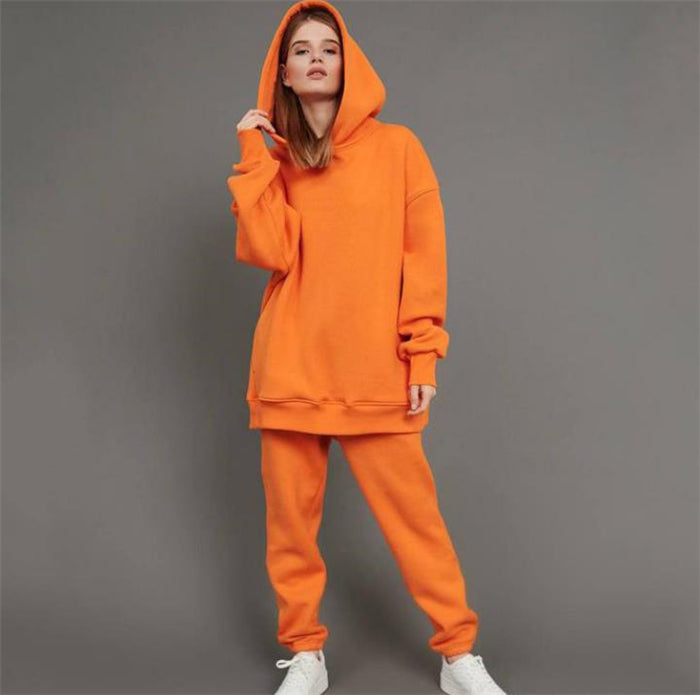 Sweatshirt Sportswear 2-Piece Set Women's 2 Pieces Set