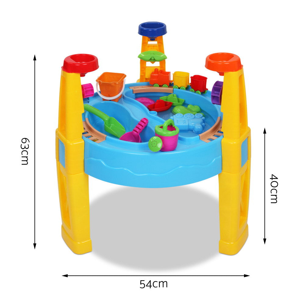 Keezi 26 Piece Kids Umbrella & Table Set-1