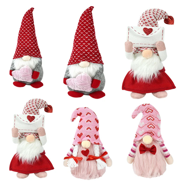 Swedish Valentine Faceless Gnomes