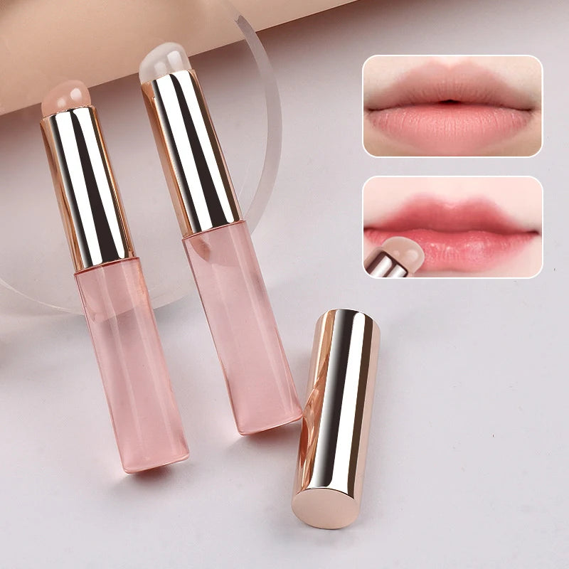 Silicone Lip Brush Angled Concealer Makeup Brush Tool Portable Round Head Like Fingertips Q Soft Lipstick Brush Concealer Brush