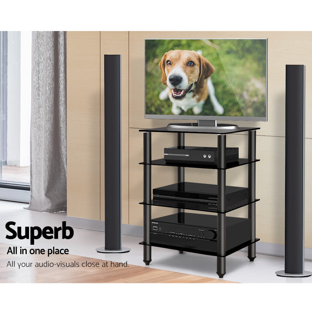 Artiss 4 Tier TV Media Stand-3