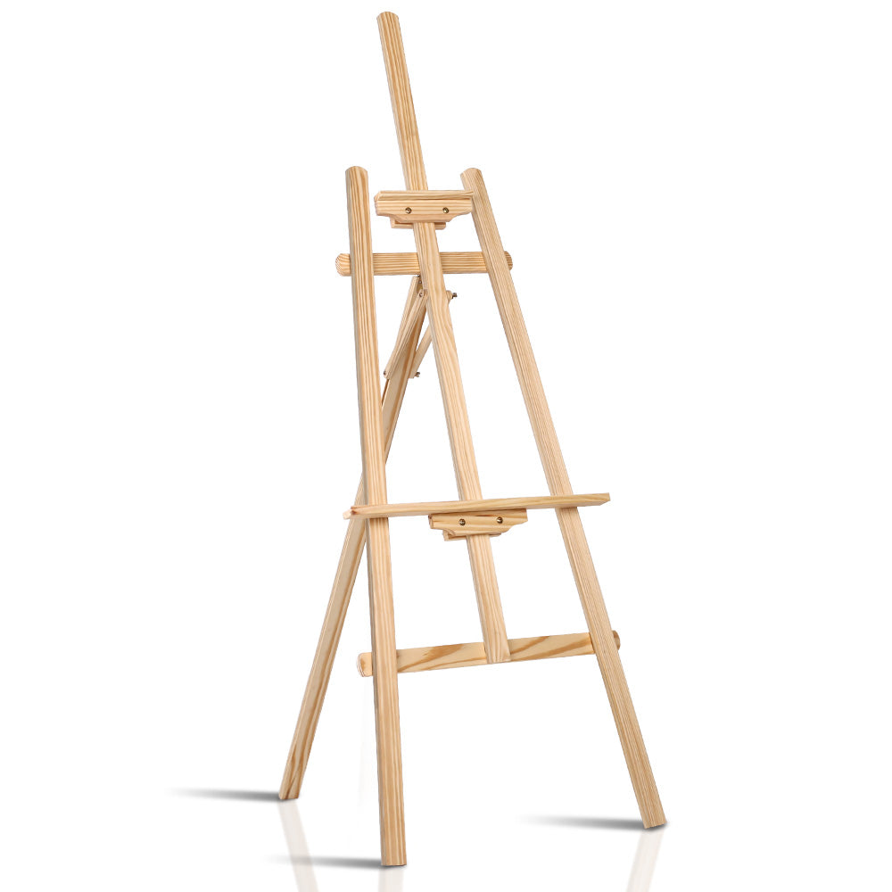 Artiss Modern Floor Easel - White Oak-0