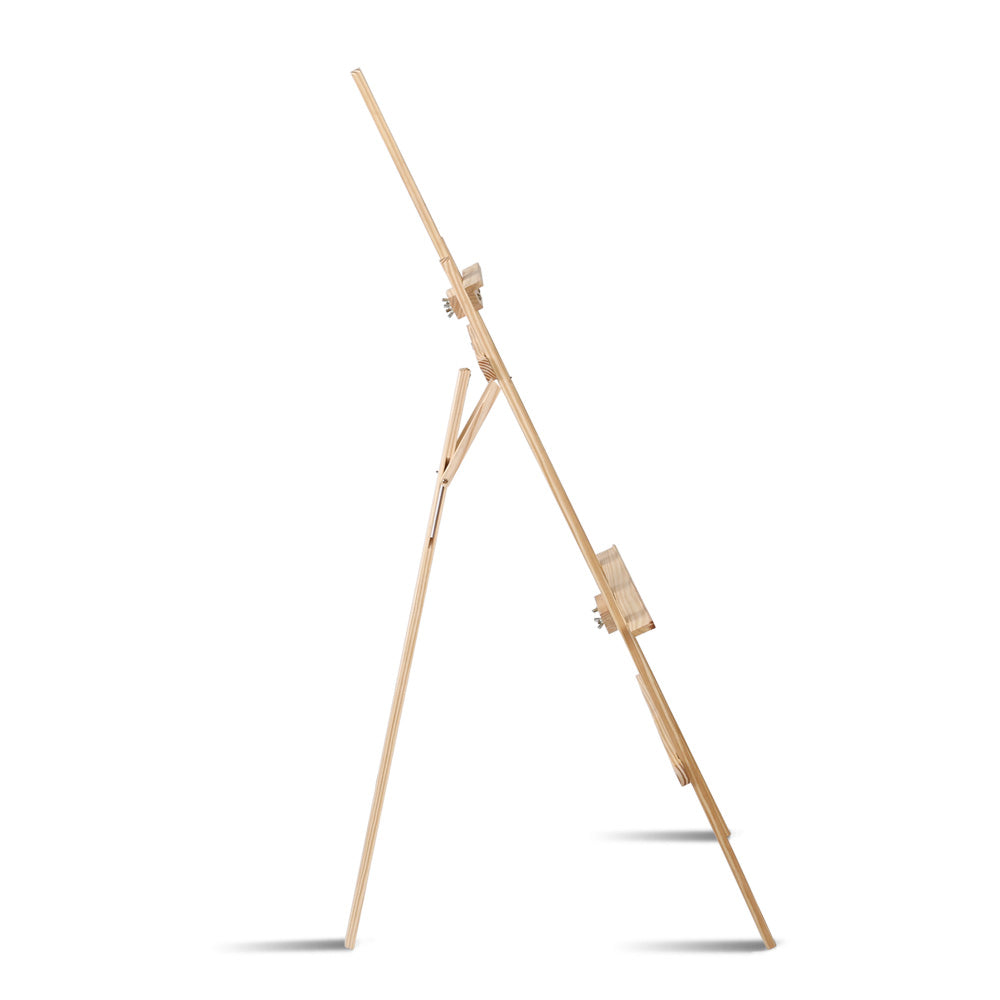 Artiss Modern Floor Easel - White Oak-3