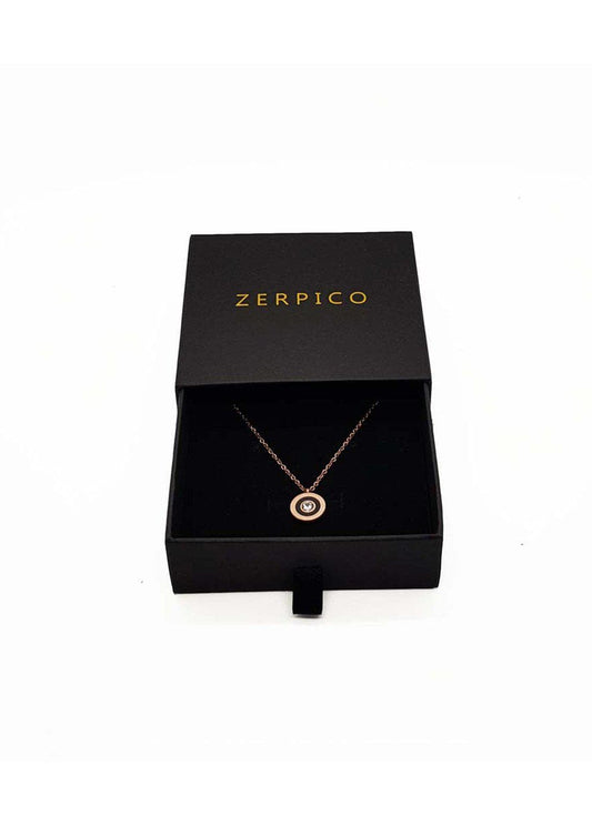 Jericho Rosé Gold Necklace-0