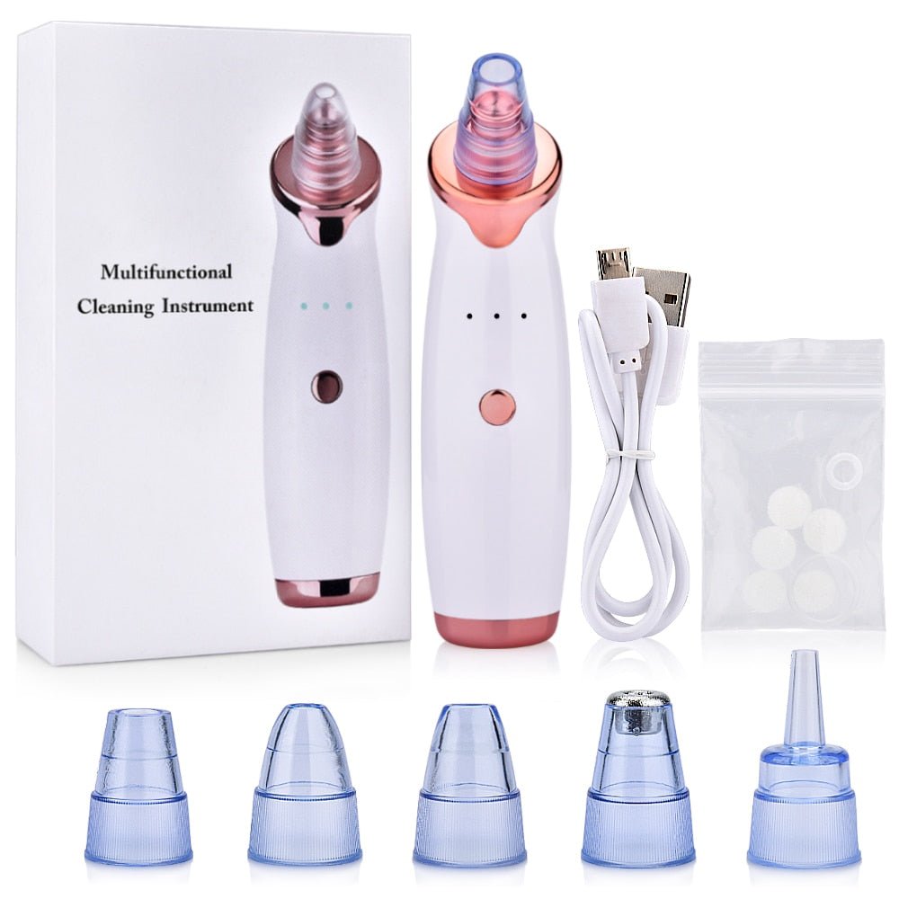 Blackhead Remover Skin Care Pore Vacuum Acne Pimple Removal Vacuum Suction Tool Facial Diamond Dermabrasion Skin Care Machine-4