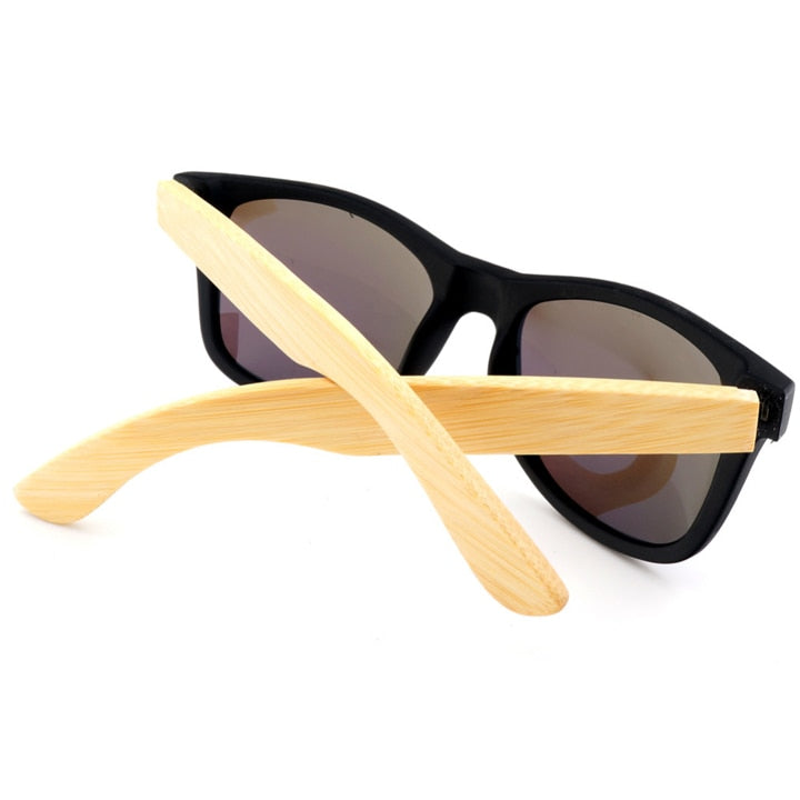 Unisex Bamboo Sunglasses New Fashion Women Wooden Polarized Sun Glasses Clear Color Men Eyewears Party Gifts Dropship-23