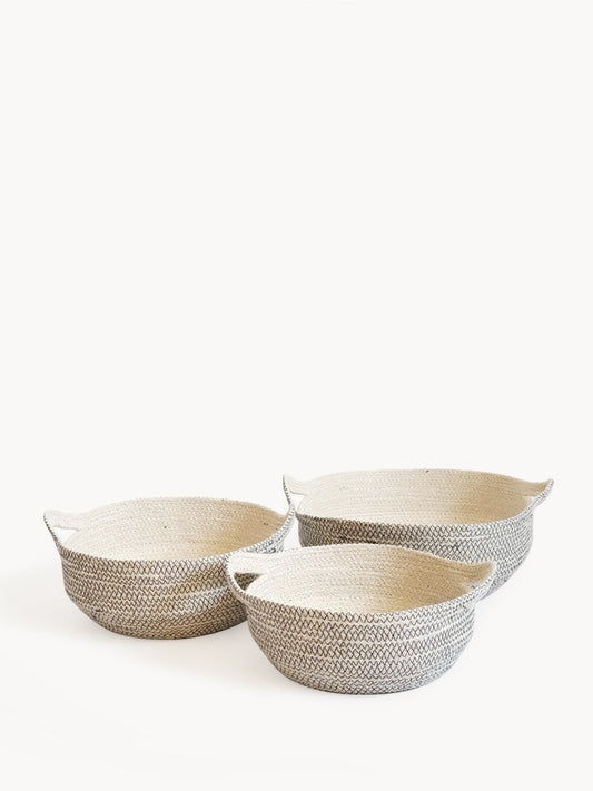 KORISSA Amari Fruit Bowl Set (Black)