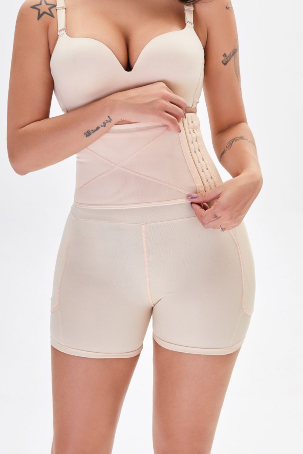 Full Figure Hip-Lifting Shapewear Shorts