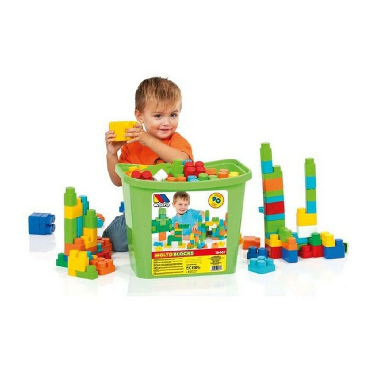 Building Blocks Game Moltó (90 pcs)-0