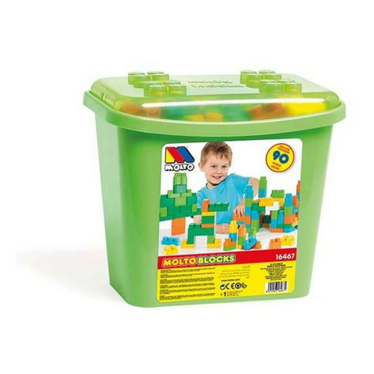 Building Blocks Game Moltó (90 pcs)-1