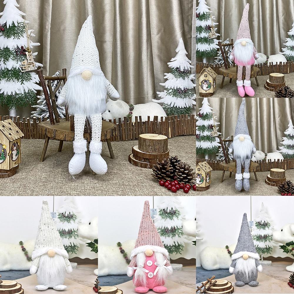 Cute & Snuggley Faceless Christmas Gnome Decor Dolls