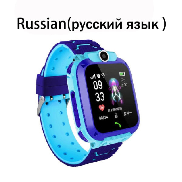 MEDIATECH SOS-IP67 Waterproof Smartwatch For Kids with Sim Card