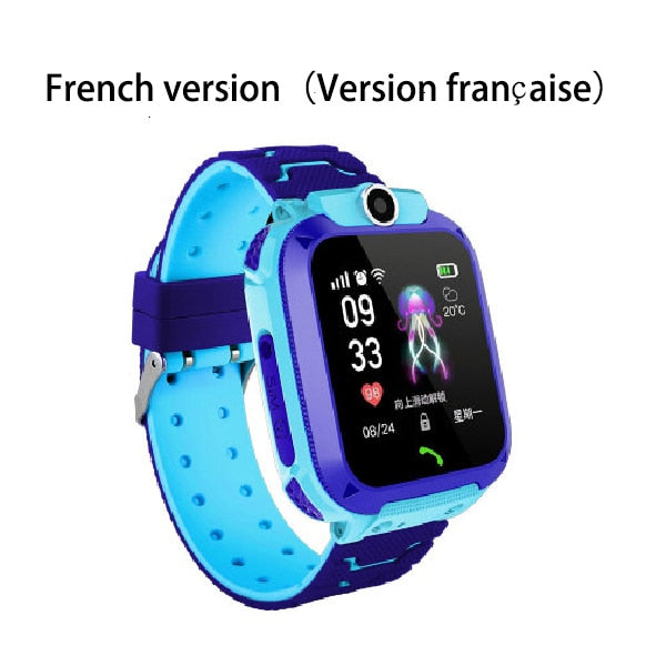 MEDIATECH SOS-IP67 Waterproof Smartwatch For Kids with Sim Card