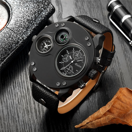 OULM Unique Luxury Sport Men's Quartz Wristwatch