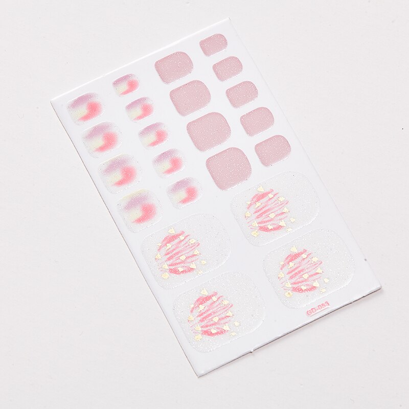 SANUXC Pedicure Nail Art Wrap Sheets