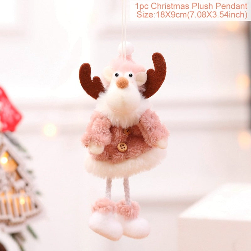 FENGRISE Navidad Angel Doll Christmas Ornaments