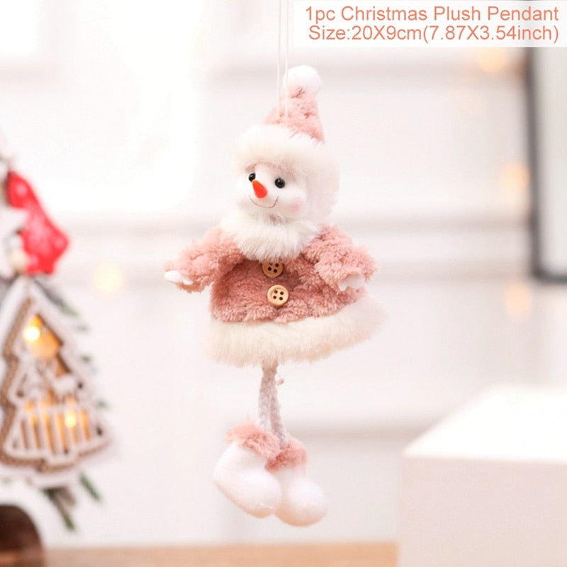 FENGRISE Navidad Angel Doll Christmas Ornaments