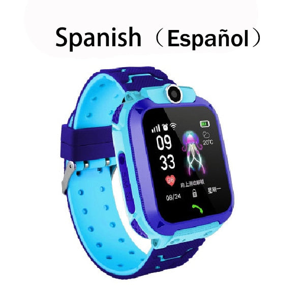 MEDIATECH SOS-IP67 Waterproof Smartwatch For Kids with Sim Card