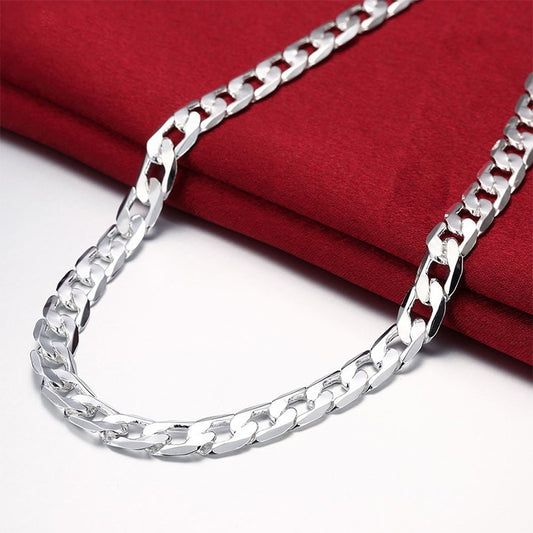 925 Sterling Silver Urban Link Chain Necklaces